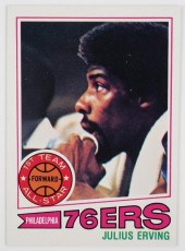 1977-78 TOPPS JULIUS ERVING #1