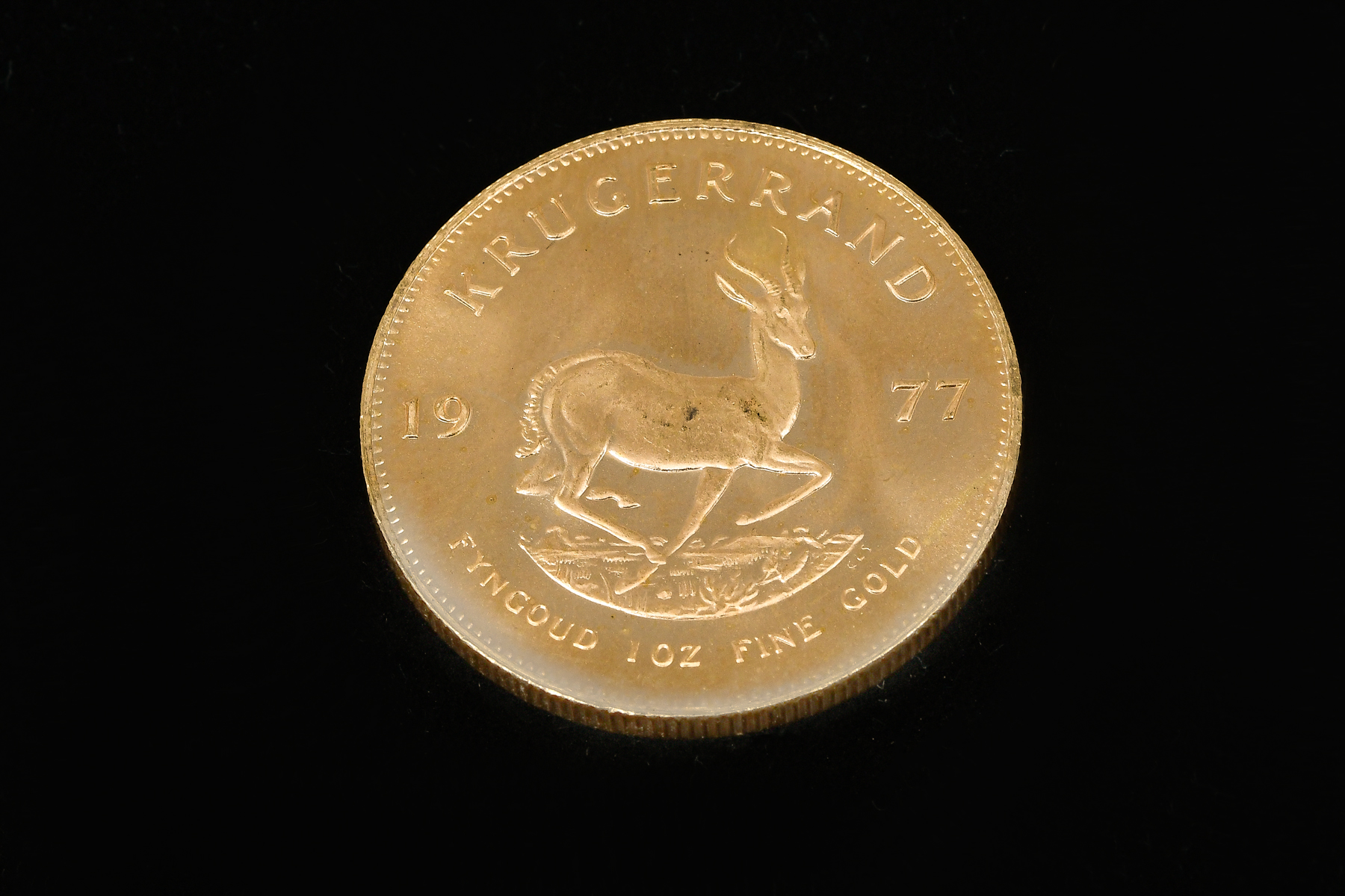 1977 AFRICAN 1 OUNCE PURE GOLD