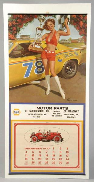 1977 Elvgren Napa Calendar from