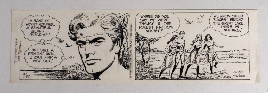 1978 FLASH GORDON DAILY COMIC STRIP