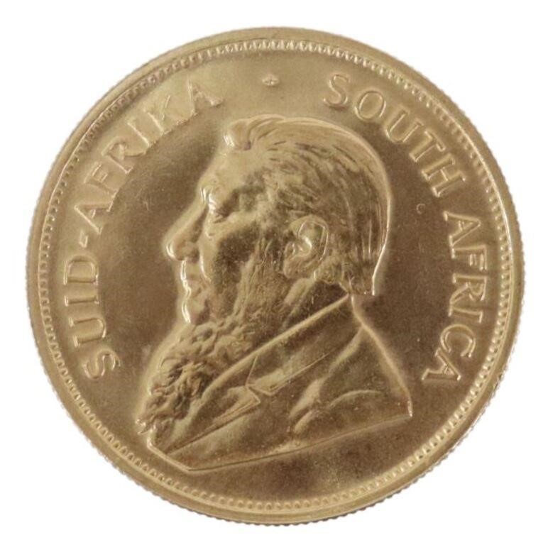 1978 GOLD KRUGERRAND GOLD COIN, ONE