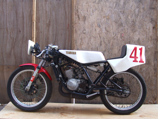 1978 Yamaha TZ125G only used a