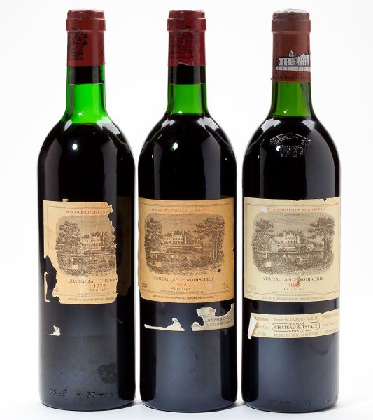 1979 1980 1985 Chateau Lafite