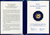 1979 BELIZE $100 GOLD PROOF CO