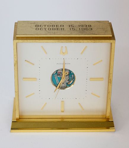 1979 BRASS ACCUTRON PRESENTATION