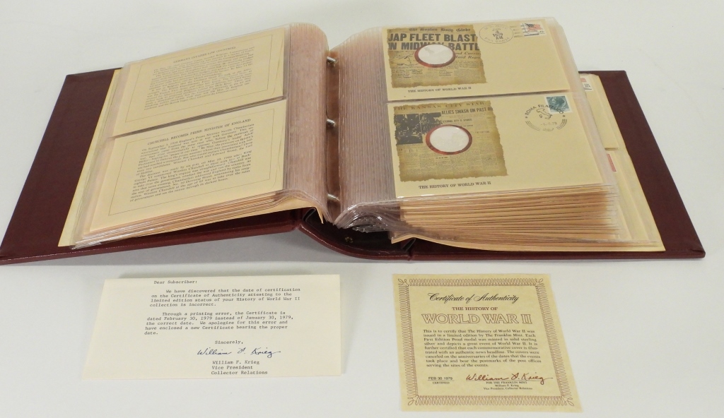 1979 FRANKLIN MINT HISTORY WWII