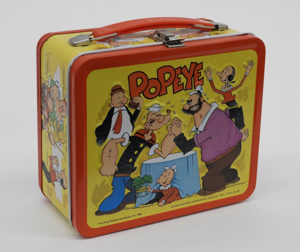 1980 ALADDIN POPEYE LUNCH BOX -