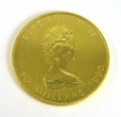 1980 CANADIAN MAPLE LEAF GOLD