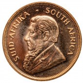 1980 GOLD KRUGERRAND IN BEAUTI