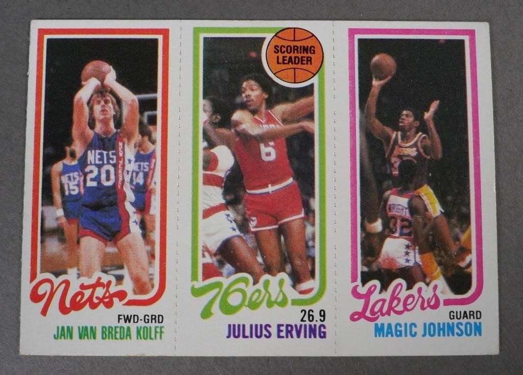 1980 JULIUS ERVING MAGIC JOHNSON
