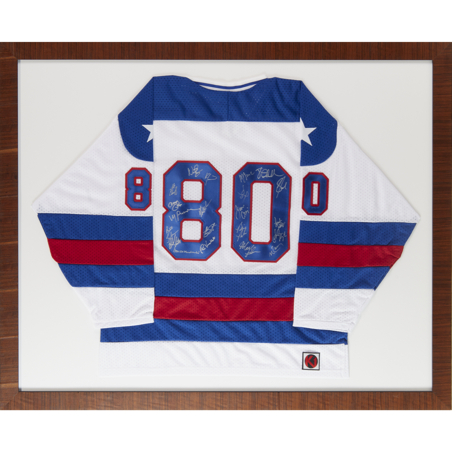 1980 "MIRACLE ON ICE" TEAM SIGNED