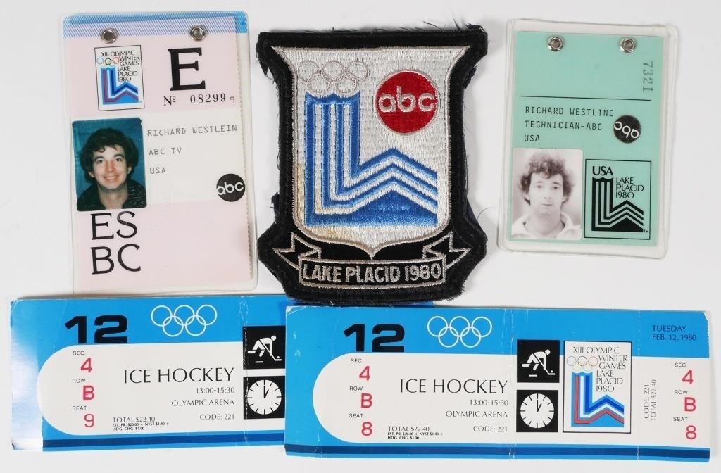 1980 OLYMPICS MEMORABILIA