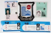 1980 OLYMPICS MEMORABILIA TICK