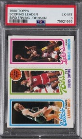 1980 TOPPS BIRD/ERVING/MAGIC,
