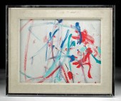 1980S ABSTRACT PAINTING BY RUB