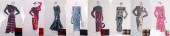 1980's fabric swatch look book