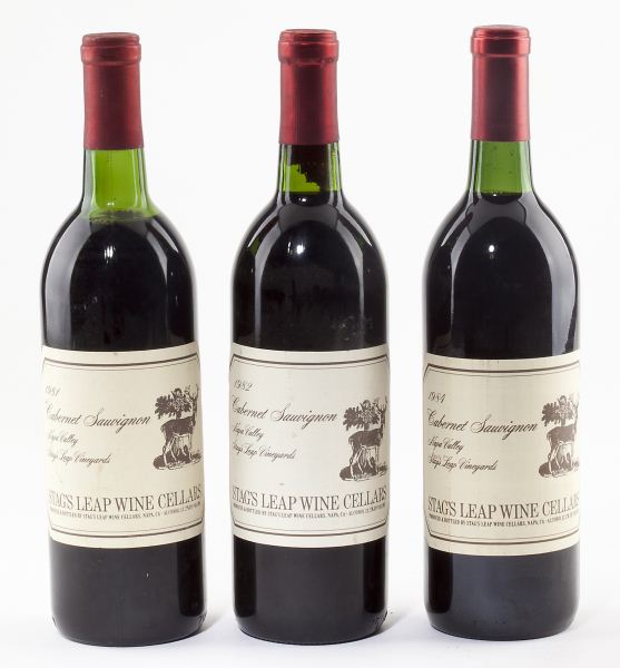 1981 1982 & 1984 Stag's Leap Wine