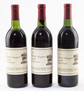 1981 1982 & 1984 Stag's Leap W