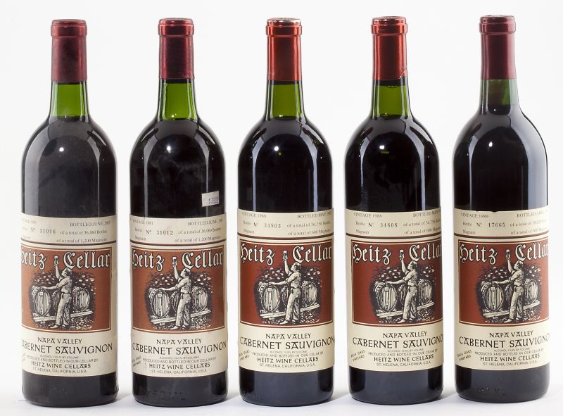 1981 1988 & 1989 Heitz Cellar5