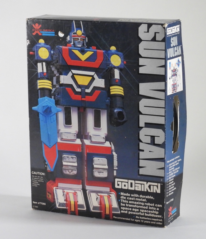 1982 BANDAI GODAIKIN SUN VULCAN MIB