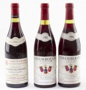 1982 Chambertin & 1981 Charmes