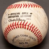1982 New York Mets team signed