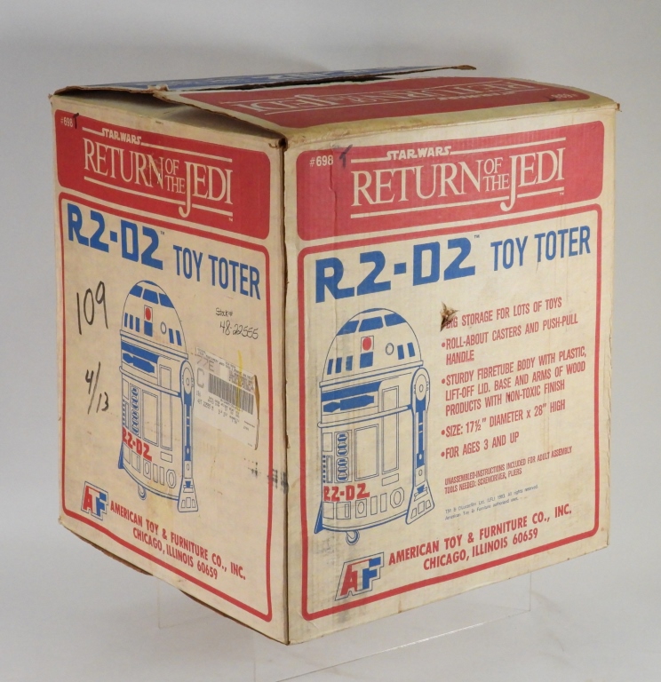 1983 STAR WARS ROTJ R2-D2 TOY