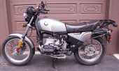 1984 BMW R80 ST  Rare hi-pipe