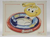 1984 COLECO SNORKS POOL RAFT O