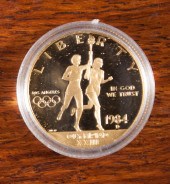 1984-D TEN DOLLAR OLYMPIC COMM