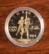 1984-P TEN DOLLAR OLYMPIC COMM
