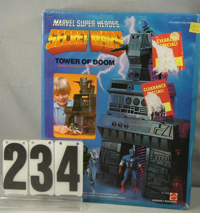 1984 Secret Wars playset, by