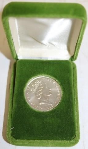 1985 ISLE OF MAN, 1 OZ. PLATINUM,
