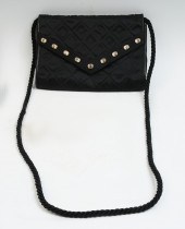 1986-88 BLACK CHANEL EVENING S