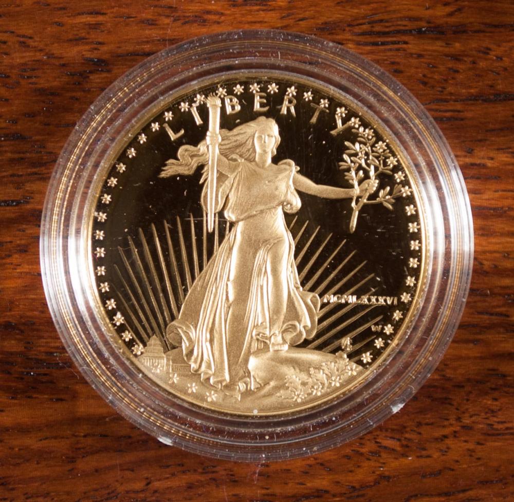 1986 FIFTY DOLLAR AMERICAN EAGLE