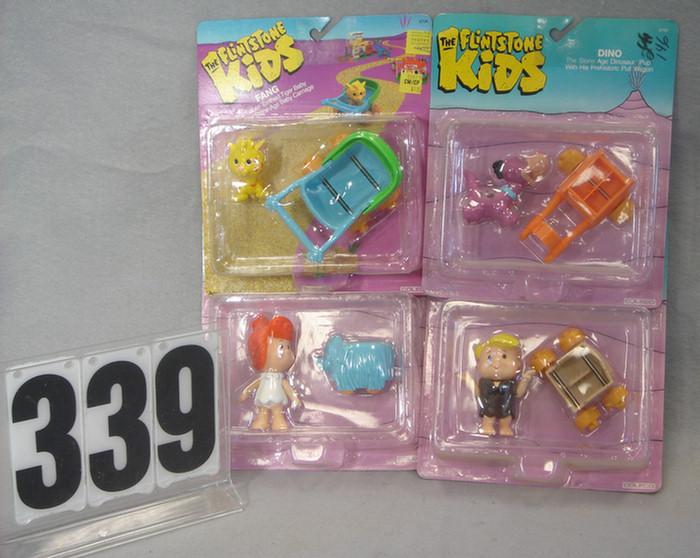 1986 Flintstones Kids figures,