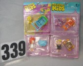 1986 Flintstones Kids figures,