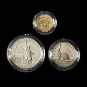 1986 LIBERTY GOLD, SILVER AND