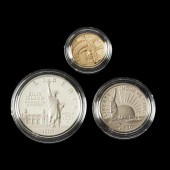 1986 LIBERTY GOLD, SILVER AND