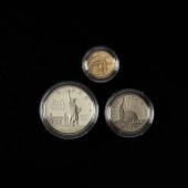 1986 LIBERTY GOLD, SILVER AND