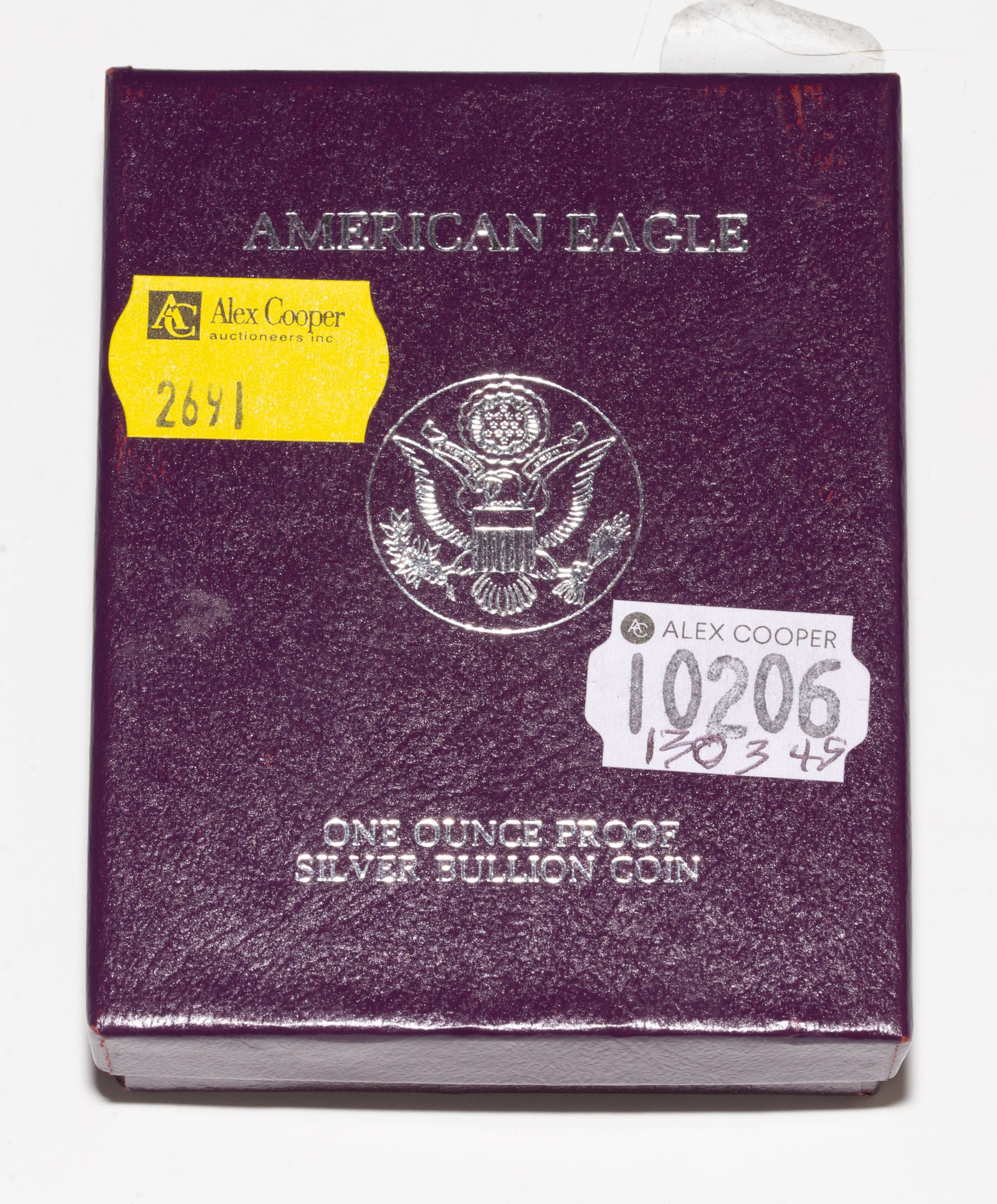 1986-S SILVER EAGLE PROOF First