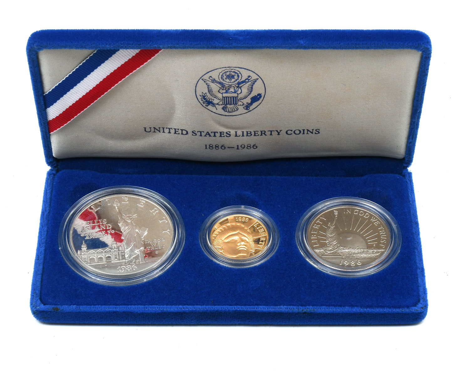 1986 UNITED STATES LIBERTY COINS