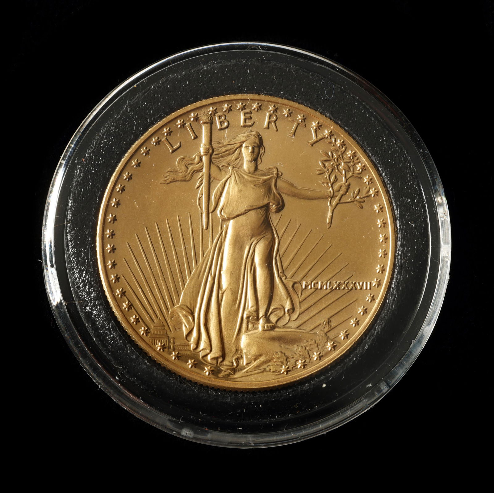 1987 $50 ONE OUNCE AMERICAN GOLD