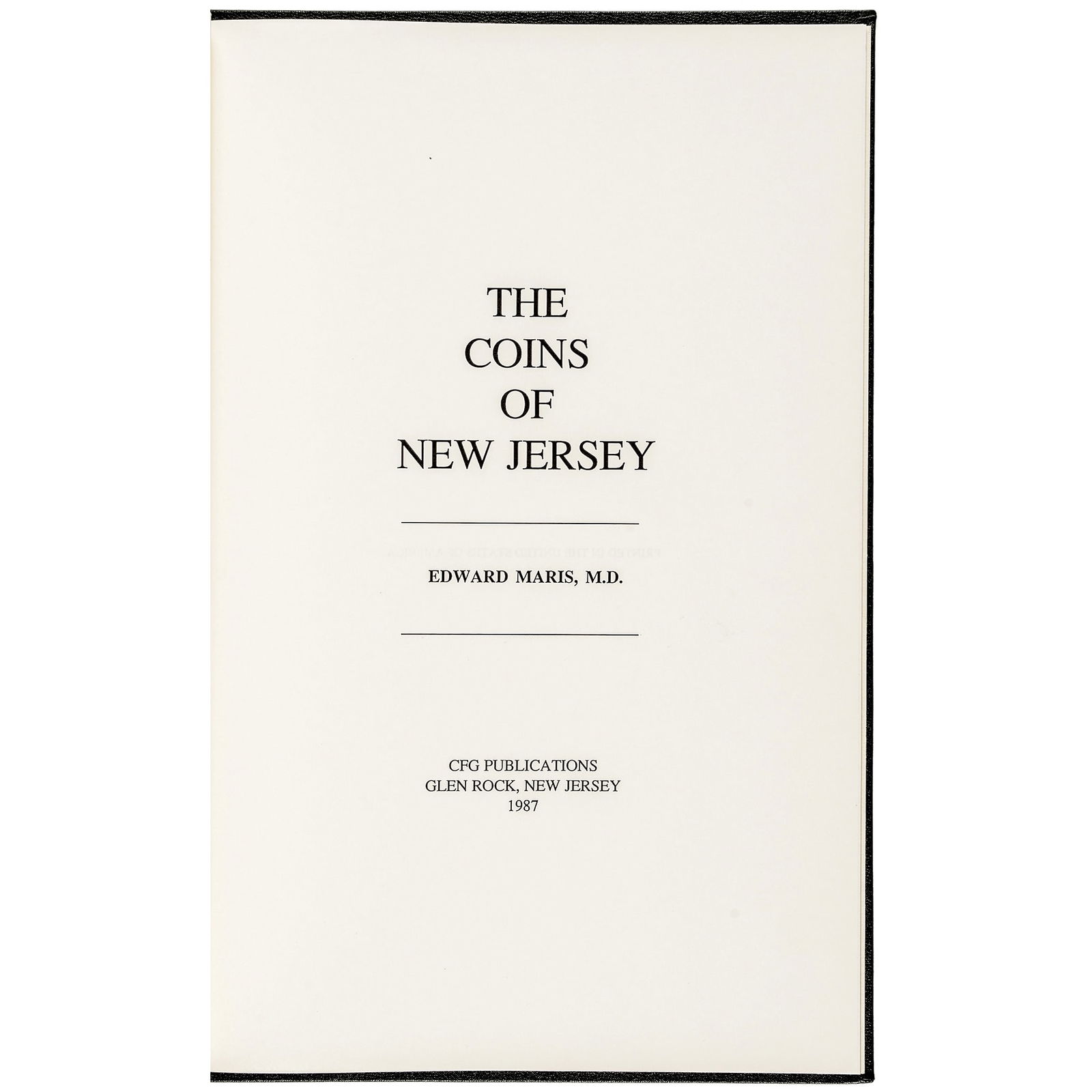 1987 REPRINT, (1881) THE COINS OF