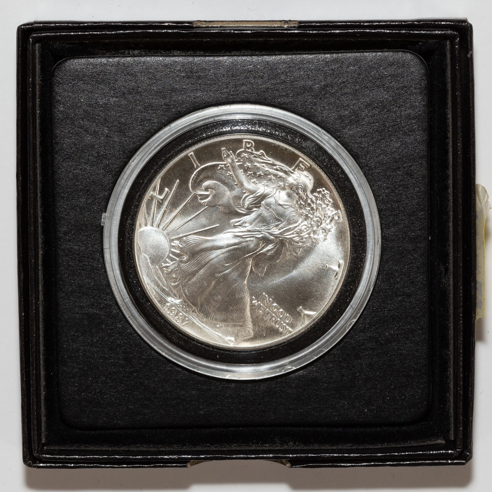 1987 SILVER AMERICAN EAGLE BU