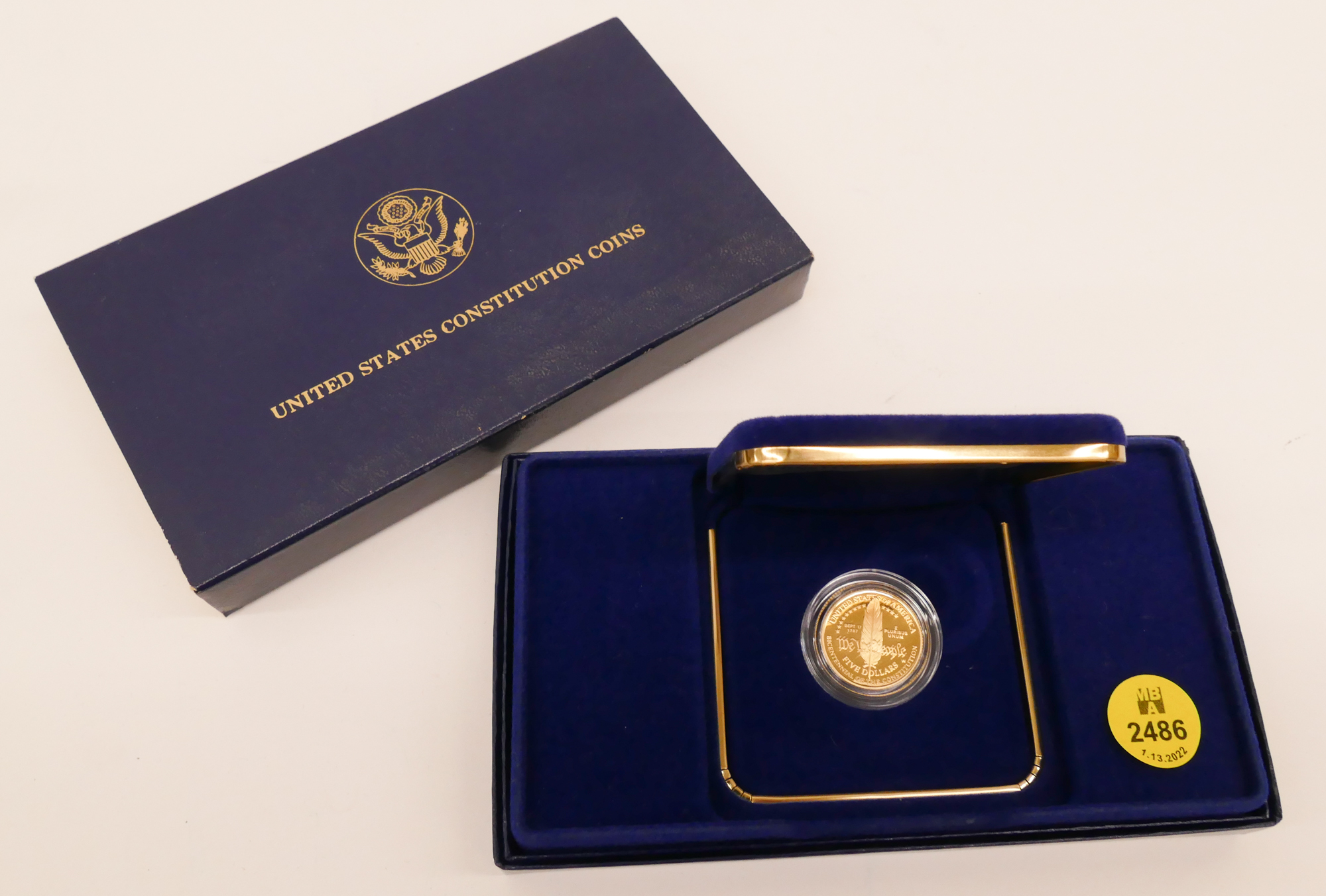 1987 US Constitution 1/4 Oz 900