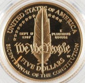 1987-W $5 PROOF CONSTITUTION G