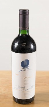 1988 BOTTLE OF OPUS ONE RED BO