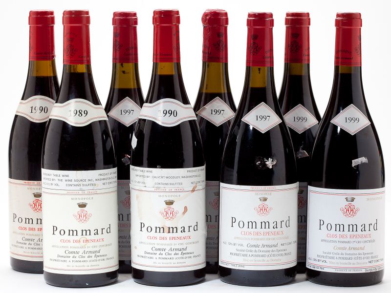 1989 1990 1997 & 1999 Pommard8