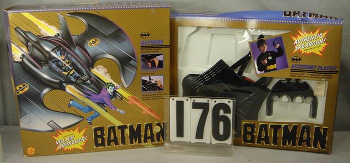 1989 Batman Lot, 2 total, both mint